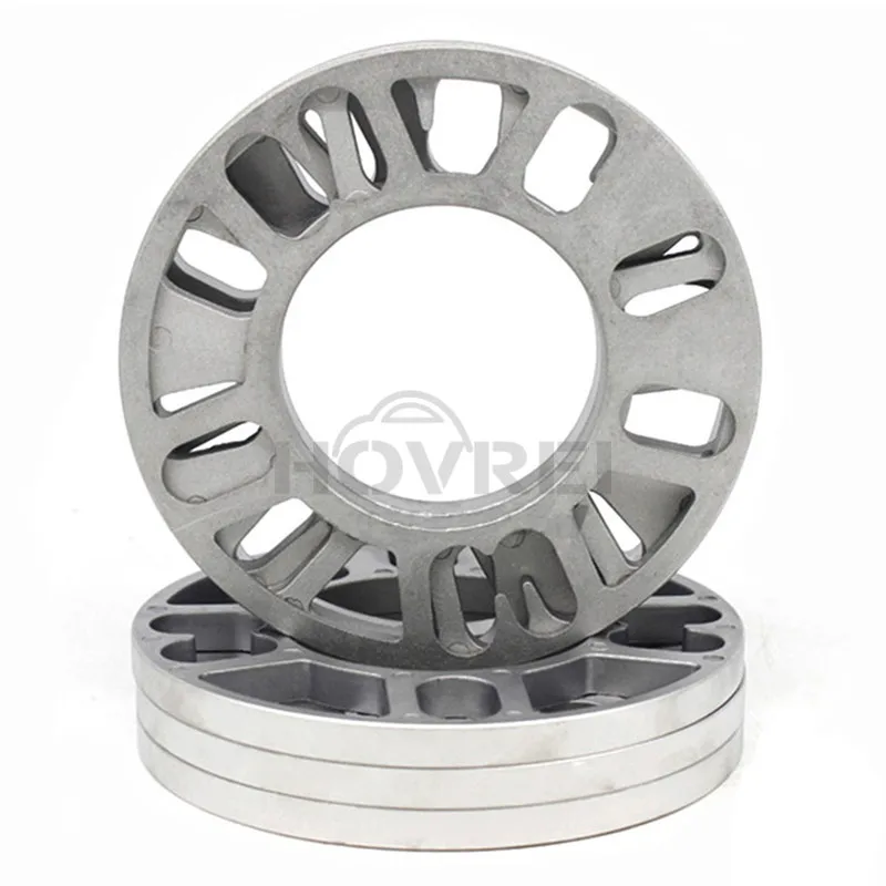 4PCS Universal car auto Alloy Aluminum 5mm Wheel Spacer Shims Plate 4 and 5 STUD Wheel Spacers Adaptor