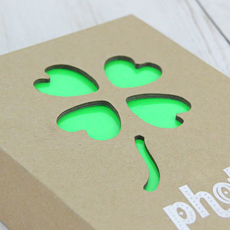 6-дюймовые модные милые фотоальбомы ручной работы Эйфелева башня с клевером для