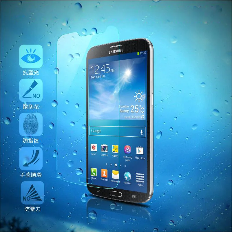 Защитная пленка для экрана из закаленного стекла 9H Samsung Galaxy Grand Duos i9082 i8852 S3 S4 S5 Mini S6
