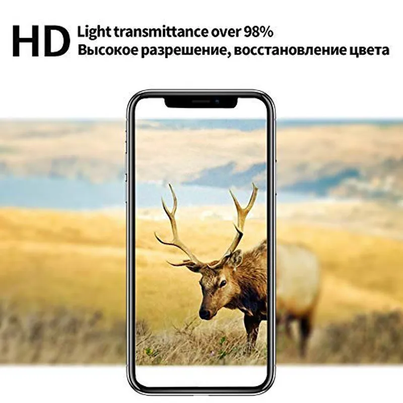 Стекло 10D для iPhone 7 8 Plus X S 10 D защита экрана стекло XS Max XR 6 полное покрытие