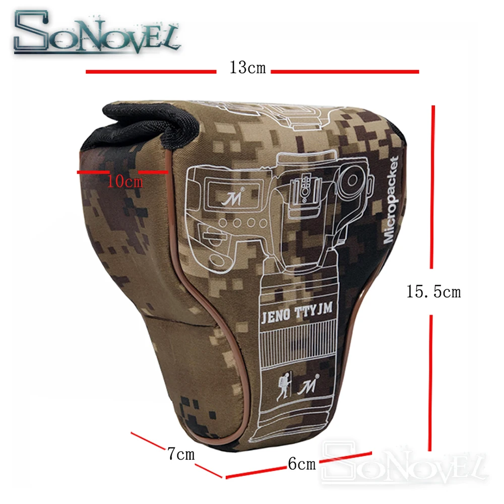 Водонепроницаемый беззеркальный чехол для камеры Canon EOS R M100 M50 M10 M6 M5 M3 M2 M1 Nikon Z7 Z6 AW1
