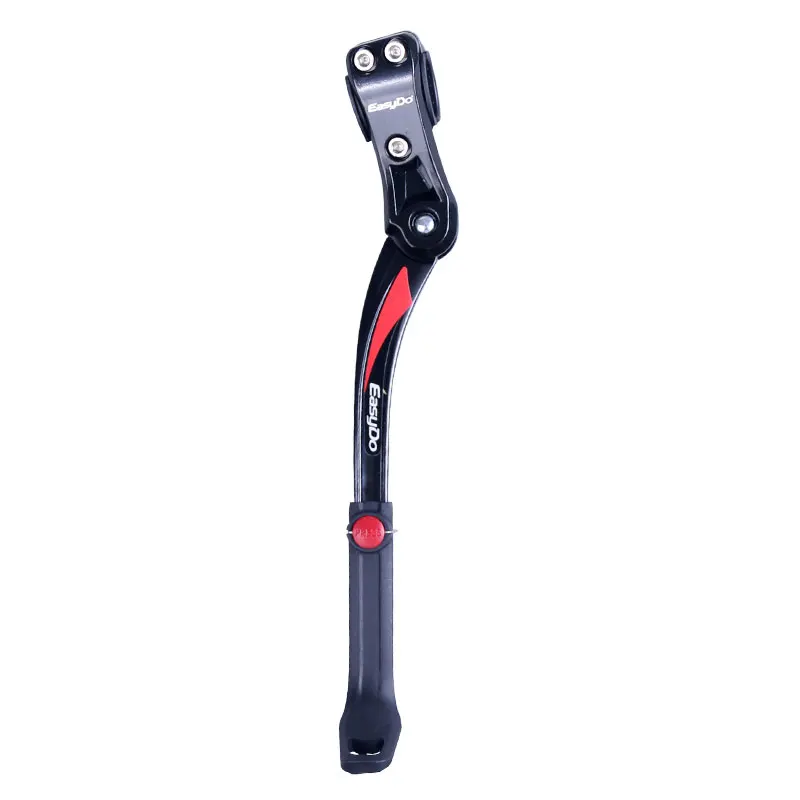 Black Red Easydo MTB велосипедный велосипед подставка для парковки MTB горный велосипед поддержка боковой удар подставка для ног 24 ''-29'' Регулируемая 34-41 см - Цвет: Black Red