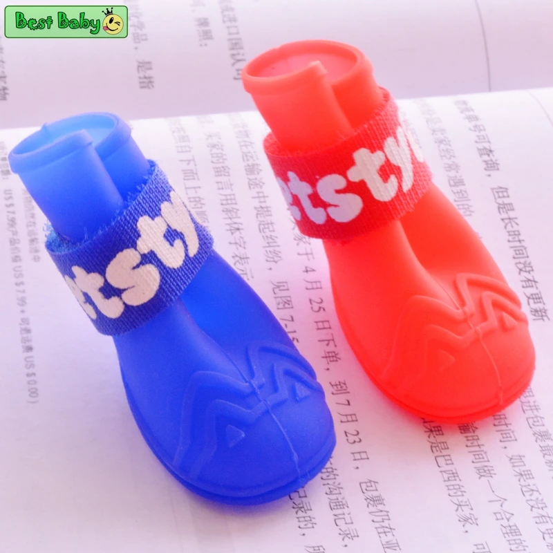 Водонепроницаемая Обувь для собак от дождя обувь щенков чихуахуа йоркширский