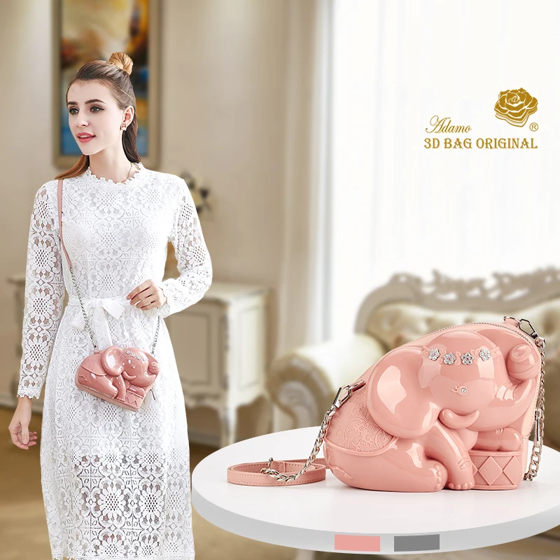 Adamo 3D сумка оригинальная Britta Elephant Sling Bag Herald модная дизайнерская женская женские