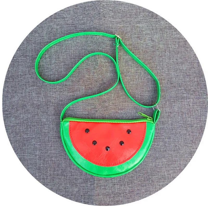 Новая милая детская сумка для монет с рисунком фруктов клубники арбуза ананаса