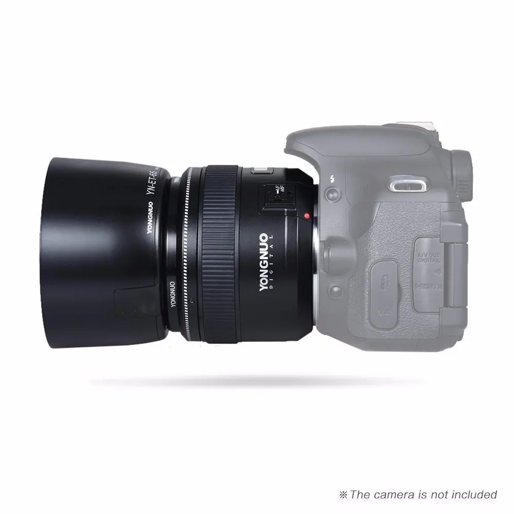 Светодиодная лампа для видеосъемки YONGNUO 85 мм F1.8 AF/MF Стандартный с постоянным фокусным расстоянием f lente YN85mm объектив IS USM для Canon EF крепление EOS Камера 7DII 5DII 5diii 5DS 6D 80D 70D 760D 700D