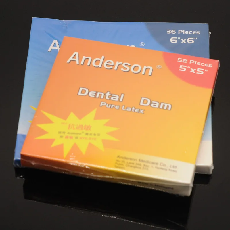 Плотина из чистого латекса для стоматолога большой размер 36 шт. или маленький 52