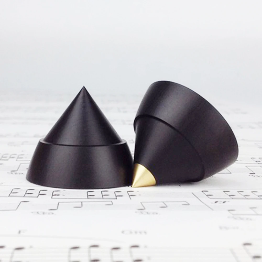 HiFi крепления Аудио Стенд ноги Ebony Dia 23 мм Усилитель Ноги ударный динамик
