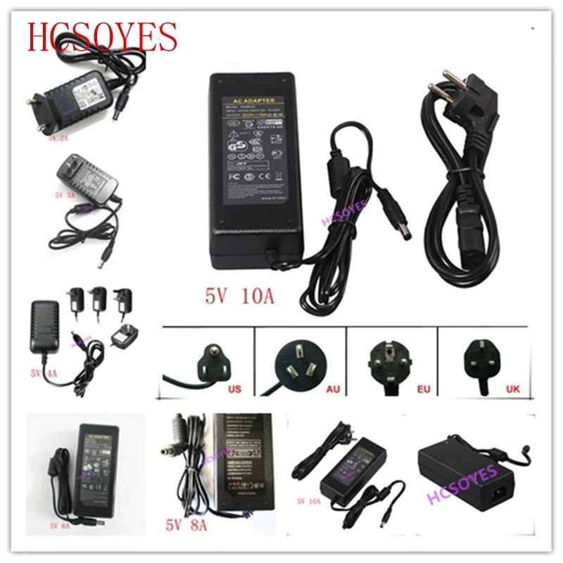 Адаптер светодиодный для светодиодной ленты источник питания 5 в постоянного