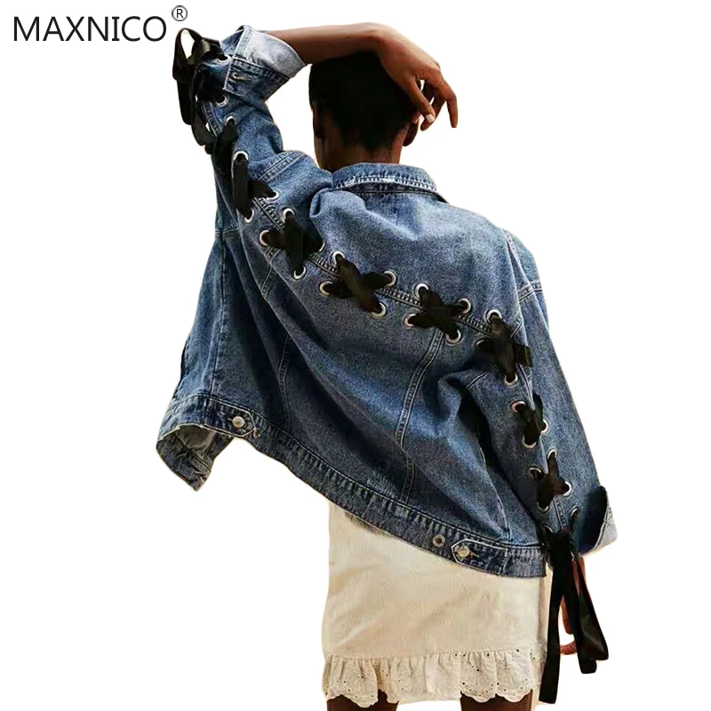 Maxnico Новый Мода 2017 г. тонкий Пальто и пуховики Однобортный Для женщин куртка