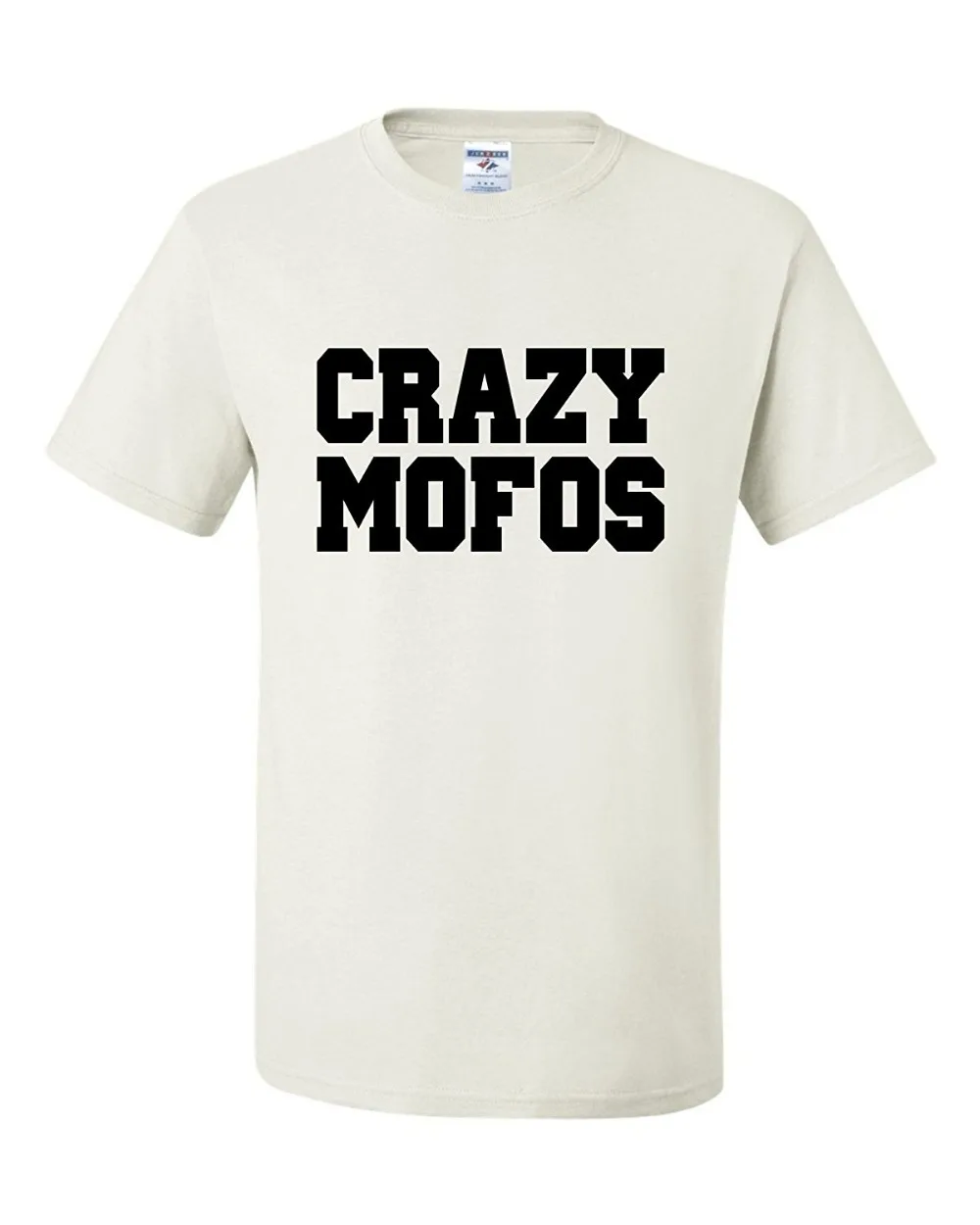 Взрослых Crazy mofos футболка Летний стиль повседневная одежда 2019 уличный с короткими