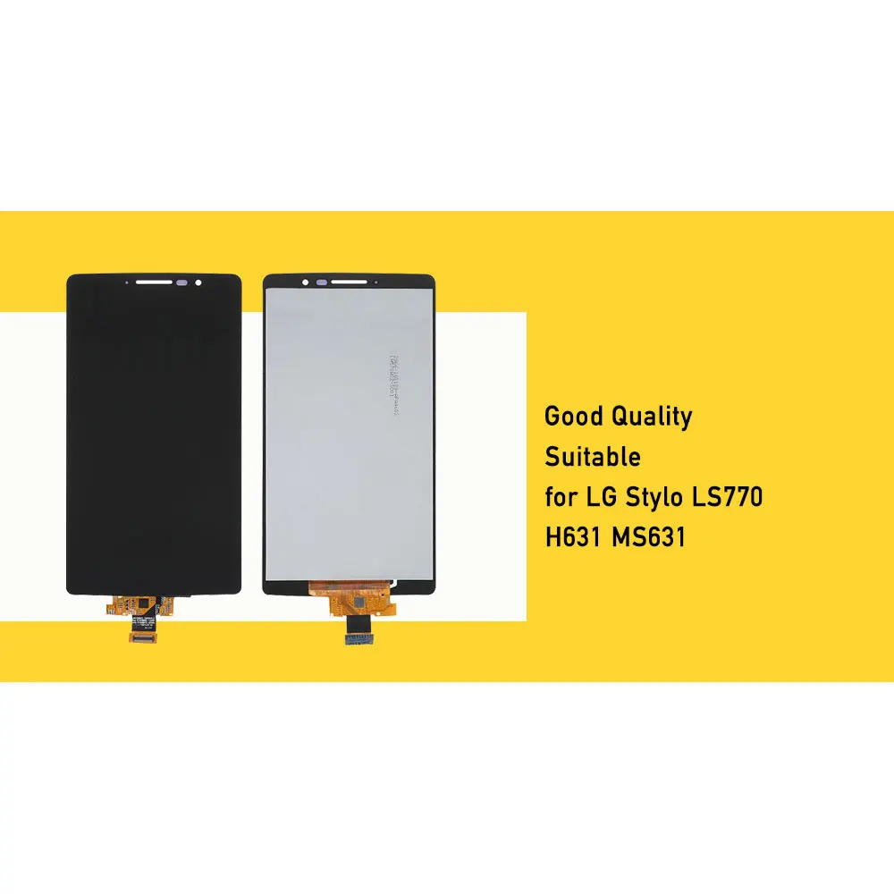 ЖК дисплей стилус для LG G4 сенсорный экран в сборе LS770 дигитайзер H540 H542 H631 H635|Экраны