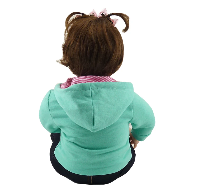 Forrsdor 20 &quot50 см Мягкая кукла-младенец с реалистичной головкой и ручками хлопок