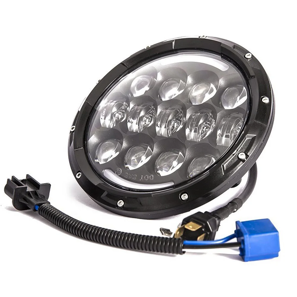 Мощный прожектор линзы DRL Лампа фара 7 дюймов для Land Rover Defender Jeep JK Wrangler CJ TJ|projector