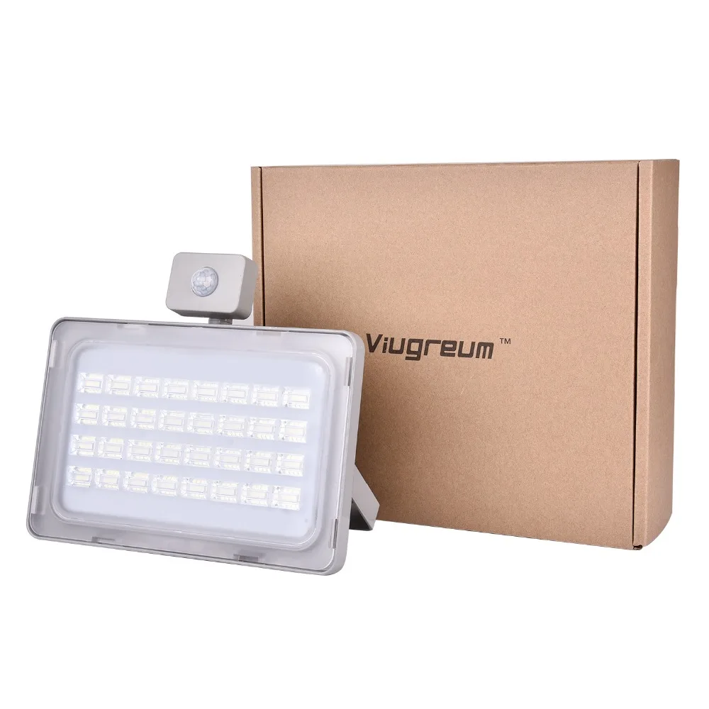 

4Pcs 100W PIR Infrared Motion Sensor Lamp IP67 220V-240V 12000LM PIR Motion Sensor LED Flood Light SMD2835 For Outdoor Lighting