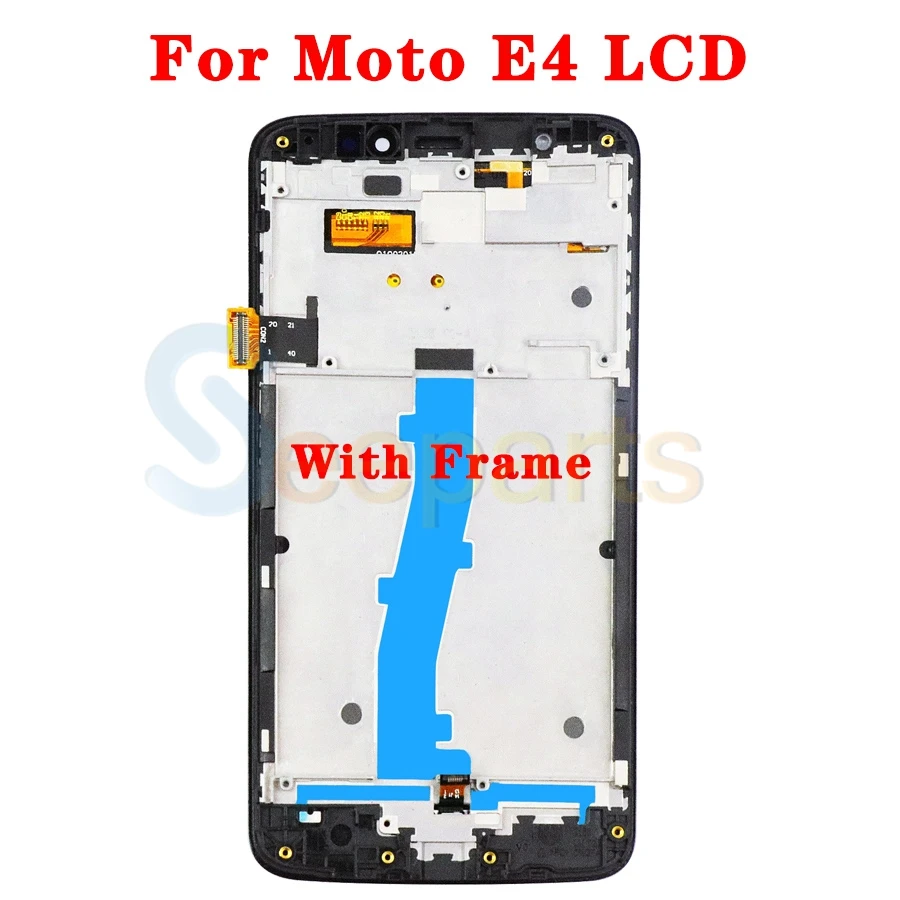 100 tested for motorola moto e4 plus lcd display touch screen mobile phone digitizer assembly replacement parts for moto e4plus free global shipping