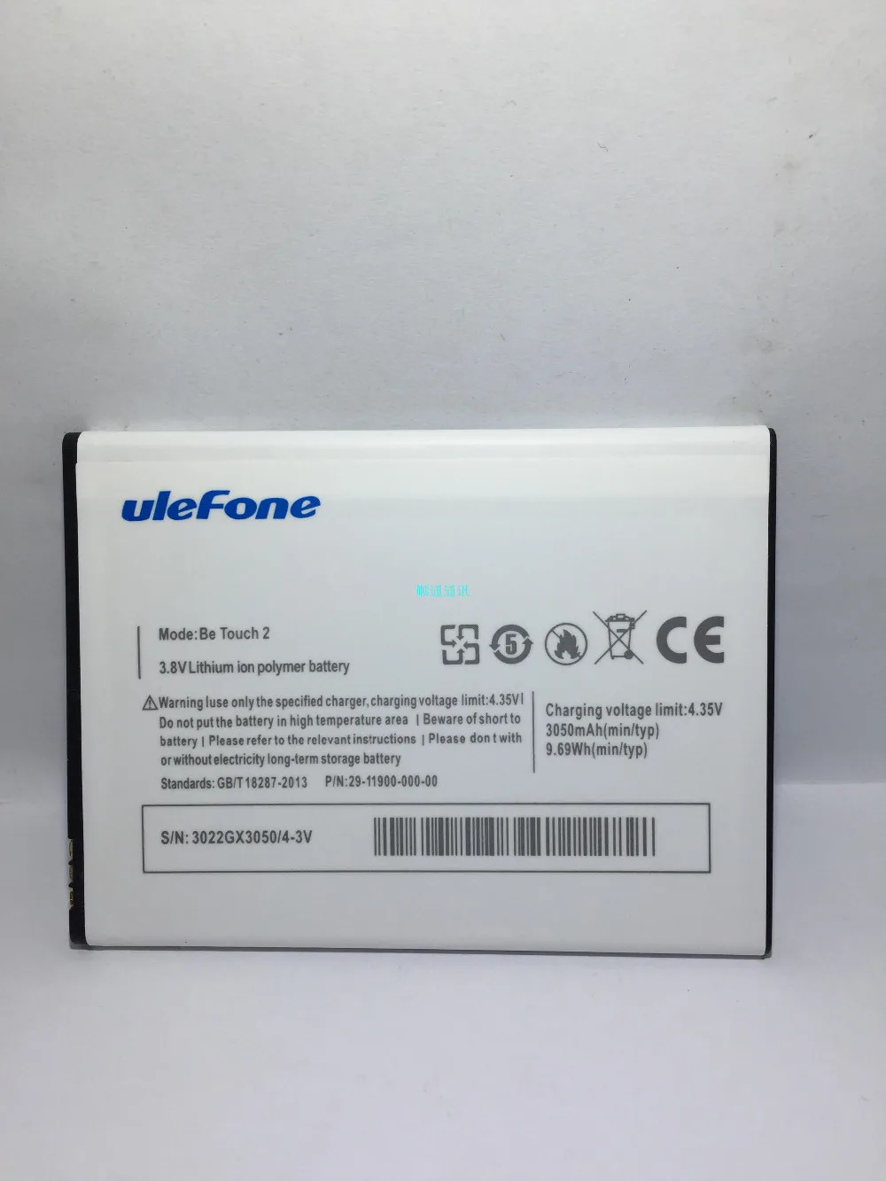 100% Оригинальный резервный аккумулятор Ulefone Be Touch для смартфона 2/3|touch battery|battery