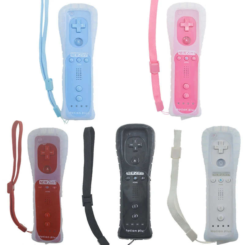 2 в 1 беспроводной пульт дистанционного управления для Nintendo wii с/без движения плюс Bluetooth пульт дистанционного управления для wii геймпад