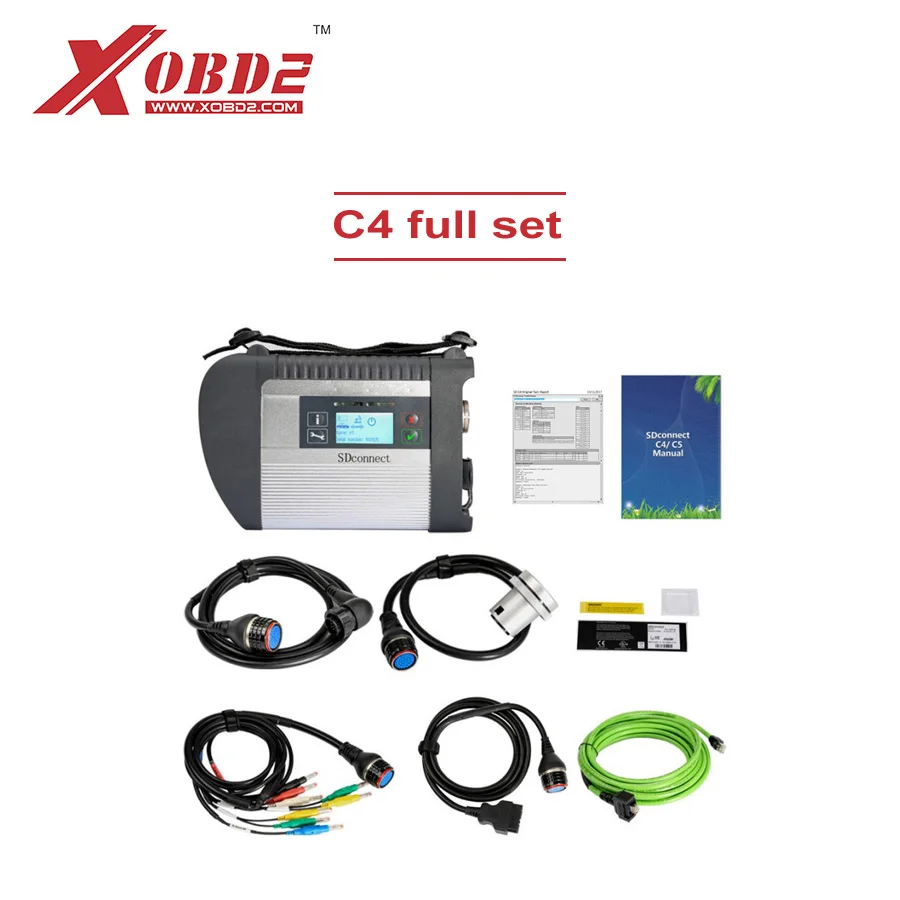 MB Star C4 SD Connect с полными ЧИПАМИ Plus V2019.05 программное обеспечение Xentry/Vediamo/DTS