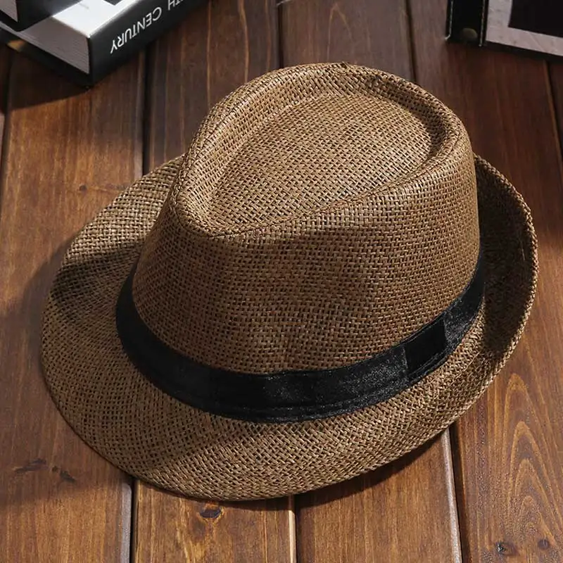 2019 Детская летняя соломенная шляпа от солнца пляжные панамки для женщин и мужчин