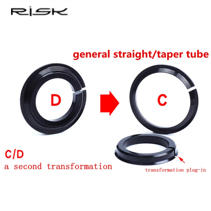 Гарнитура с подшипником из алюминиевого сплава для горного велосипеда 44-55/56 мм |