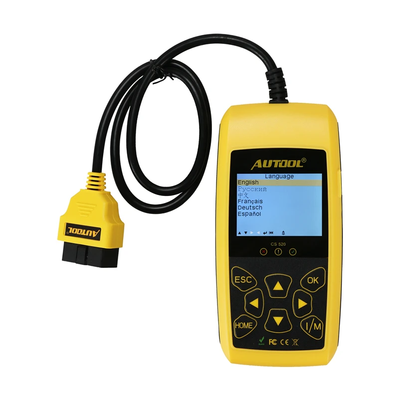 Tlxc CS520 OBD2 EOBD (система бортовой диагностики CAN BUS считыватель кода данных в режиме