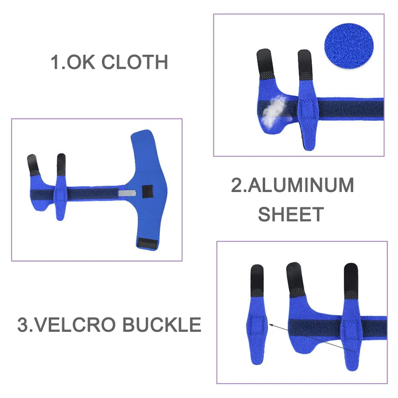 Регулируемая шина пальца суставов трещин Стабилизатор Ручной Поддержка