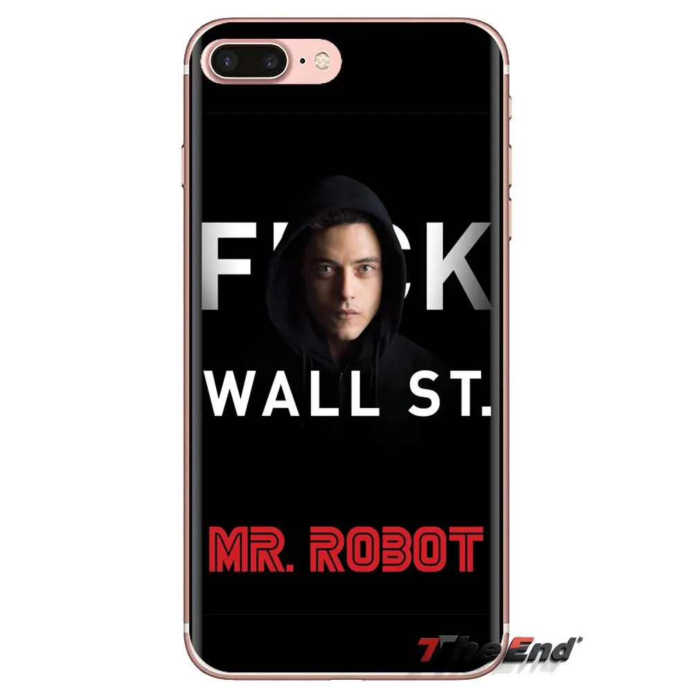 Soft Transparent Shell Covers Mr robot Rami malek Alderson For Xiaomi Redmi 4A S2 Note 3 3S 4 4X 5 Plus 6 7 6A Pro Pocophone F1 |