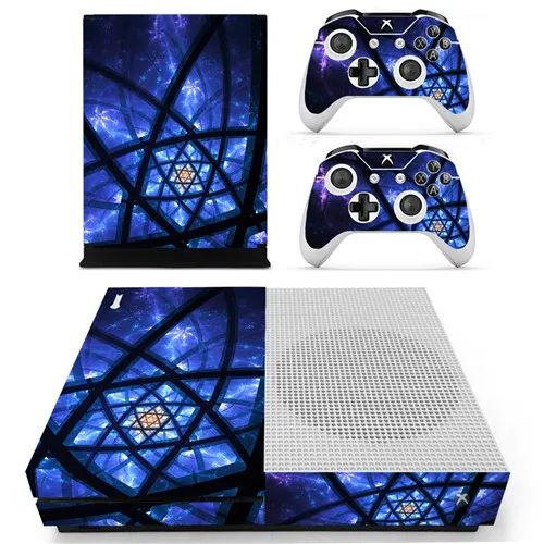 Аниме Рик и Морти Кожа Наклейка для Xbox One S консоли и контроллеры для Xbox One тонкая кожа Наклейка s винил - Цвет: Ys-xboxoneS-1742