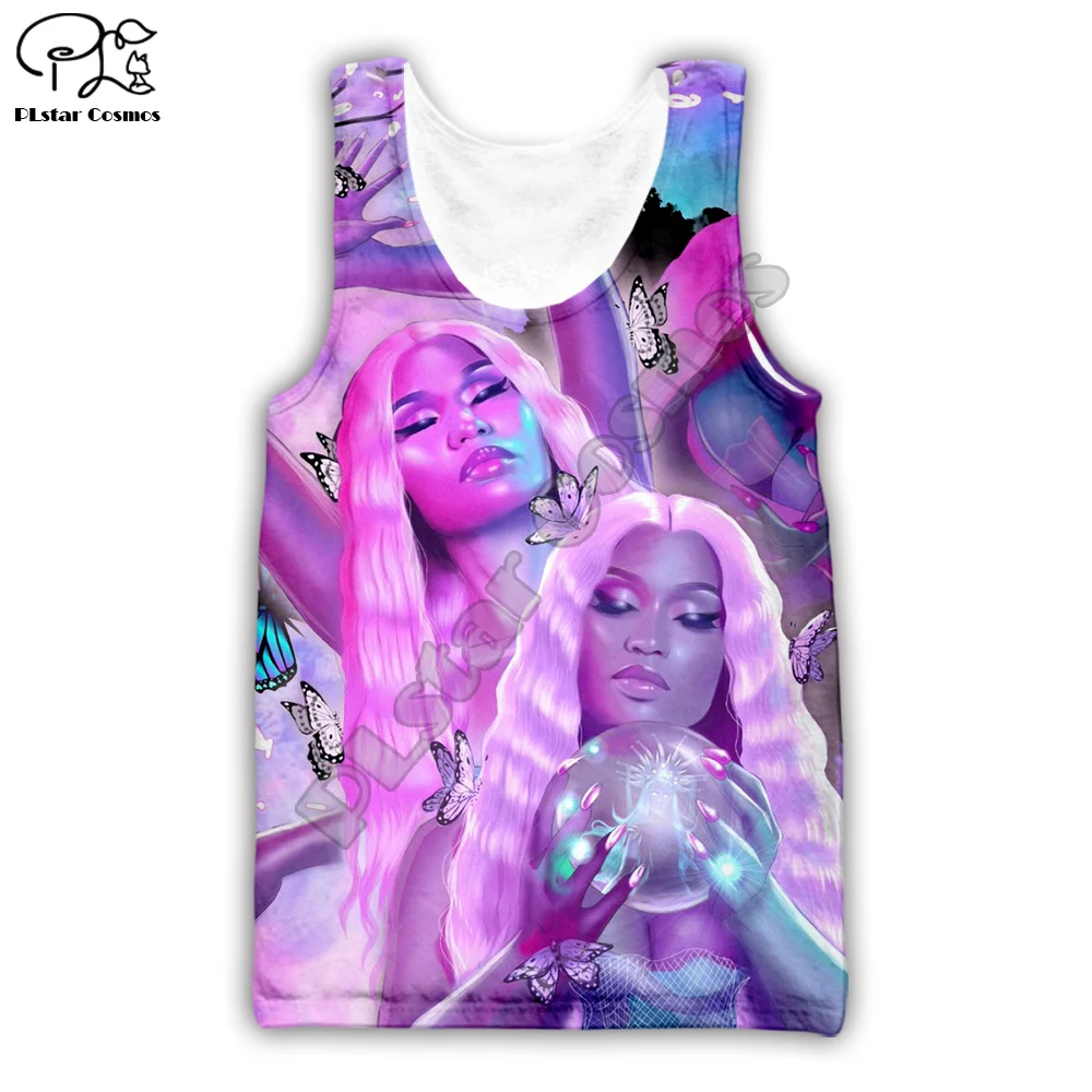 

Nicki Minaj Hip-Hop singer 3d Hoodies Print Women/Men casual Cool Long Sleeve Print Sweatshirts Hooded Fashion unisex Clothes