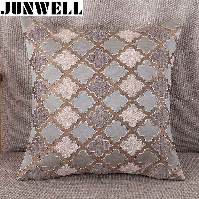 Наволочка для подушки Junwell 45x45 см полиэстер полиэстер|cushion pillow|pillow sofajacquard cushion |