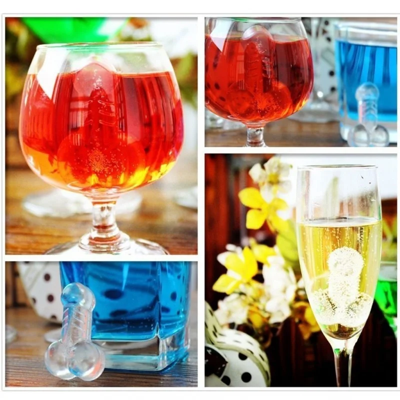 Силиконовый кубик льда инструменты для торта Новинка прикольный подарок пенис