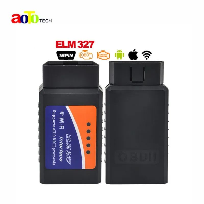 НОВЫЙ АВТО OBDII код читателя V1.5 ELM327 WI-FI Беспроводной поддерживает все OBD2 протоколы