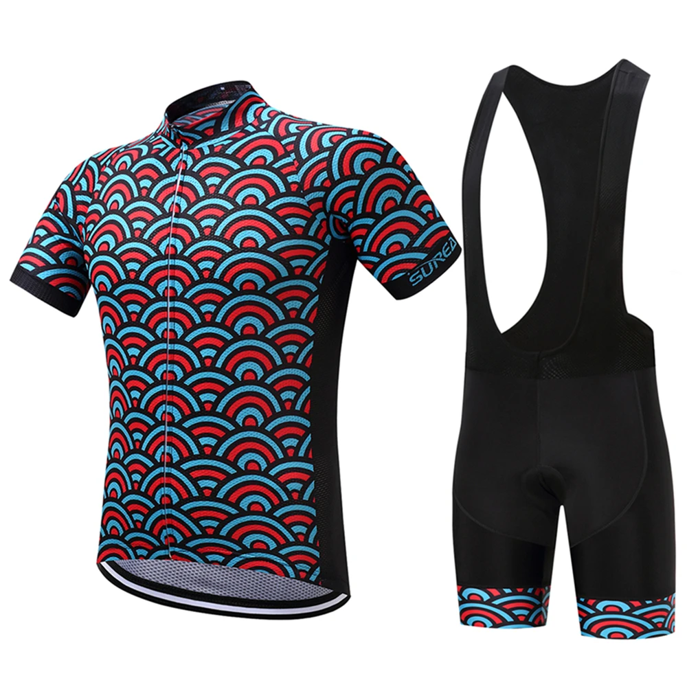 Наборы для велоспорта Pro Team Jersey 2018 с коротким рукавом Bib Велоспорт Джерси Набор