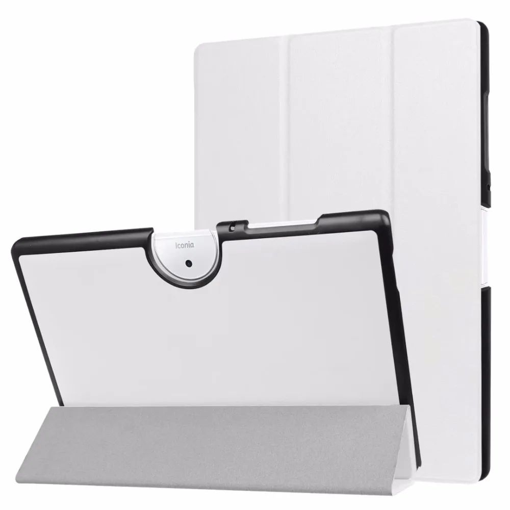 Ультратонкий чехол Funda для acer Iconia One 1" B3-A40 B3 A40 10,1 дюймов, защитный чехол для планшета+ пленка+ ручка