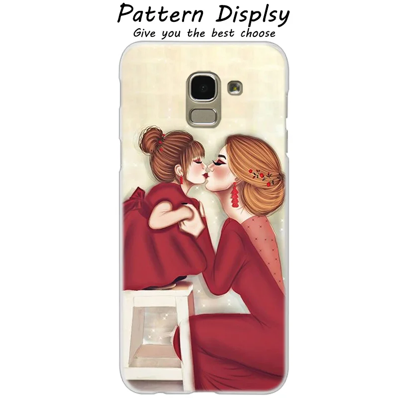 06 Жесткий чехол MLLSE для мамы и дочки, супер мамы, samsung Galaxy J2Pro J4 J6 J8 J3 J5 J7 2017EU Prime CORE Plus, популярный чехол - Цвет: 06