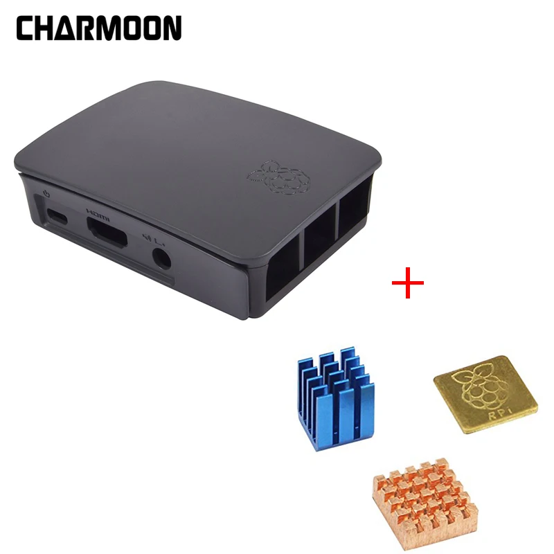 

Корпус из АБС-пластика для Raspberry Pi 3 + радиатор