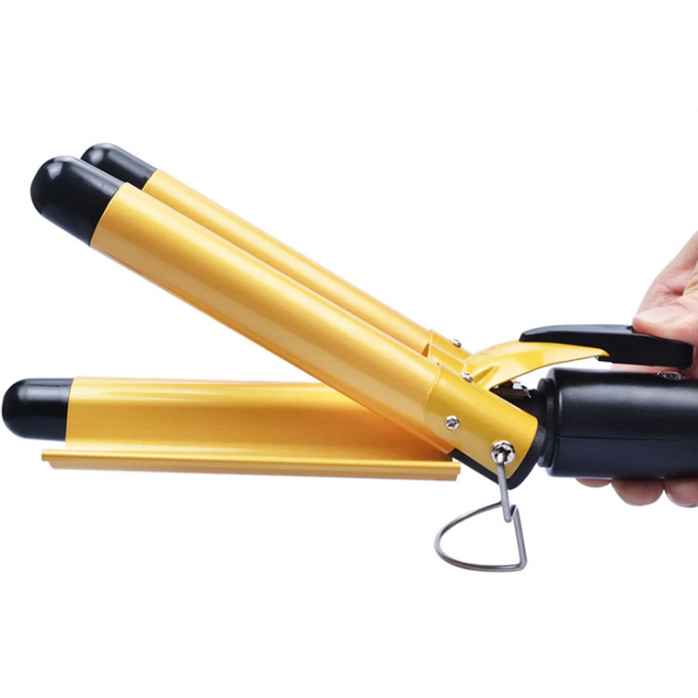 Высококачественные бигуди для волос 3 цилиндрические щипцы завивки