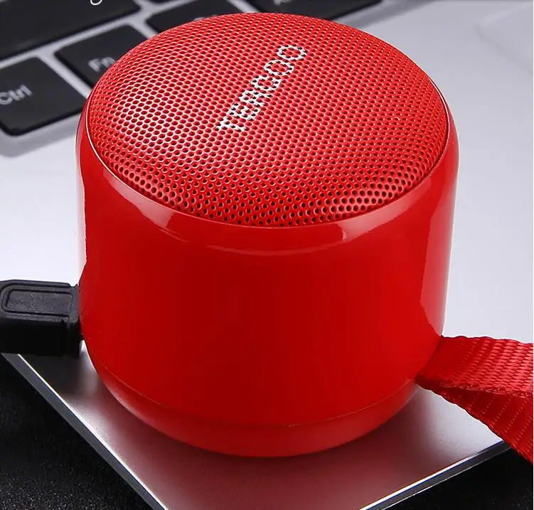 Красный TERGOO M5 мини-супер-Портативный Bluetooth Динамик Enhanced Bass микрофон с Traveler крюк Открытый фотография Динамик - Цвет: Красный