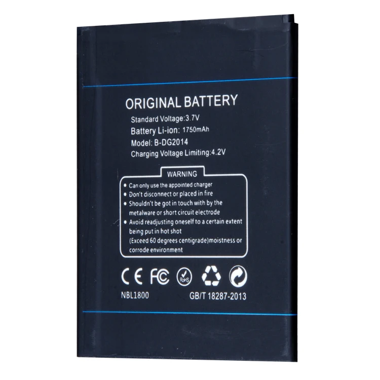 Original Battery for DOOGEE DG2014 Smartphone 1750mAh Lithium-ion Turbo | Мобильные телефоны и аксессуары