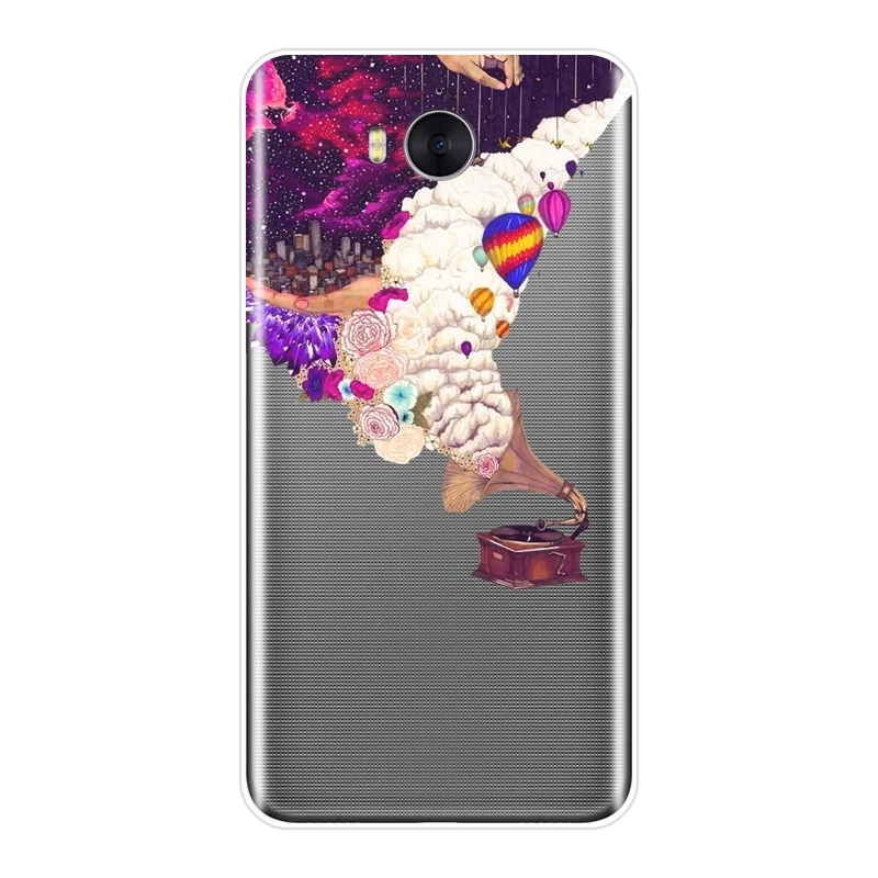 TPU Art Star Space задняя крышка для huawei Y3 Y5 Y6 Y7 2017 II Pro Мягкий силиконовый чехол телефона