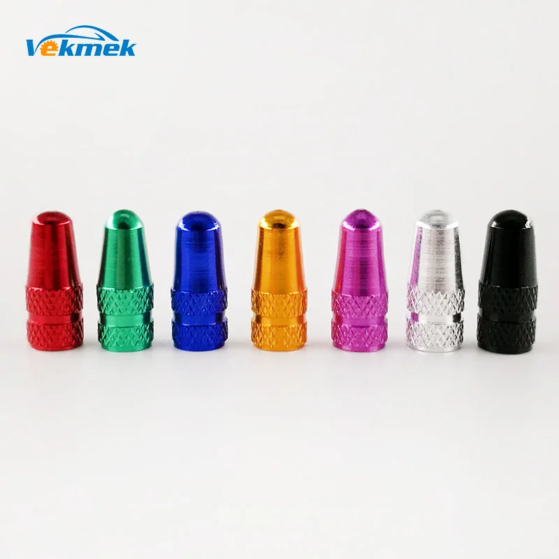 Алюминиевые колпачки для клапанов Presta велосипеда стержней из сплава стайлинга