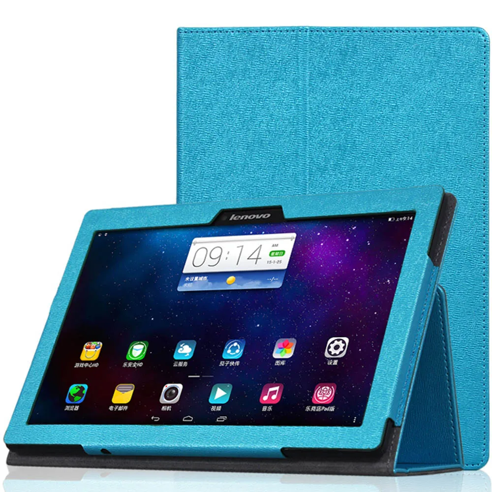 Модный защитный складной чехол книжка из искусственной кожи для Lenovo TAB 10 ТБ X103F 1