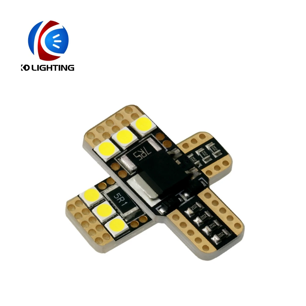 KD 1 шт./лот автомобильный Стайлинг t10 led Canbus 168 194 w5w светодиод 3030 6SMD 12v Авто
