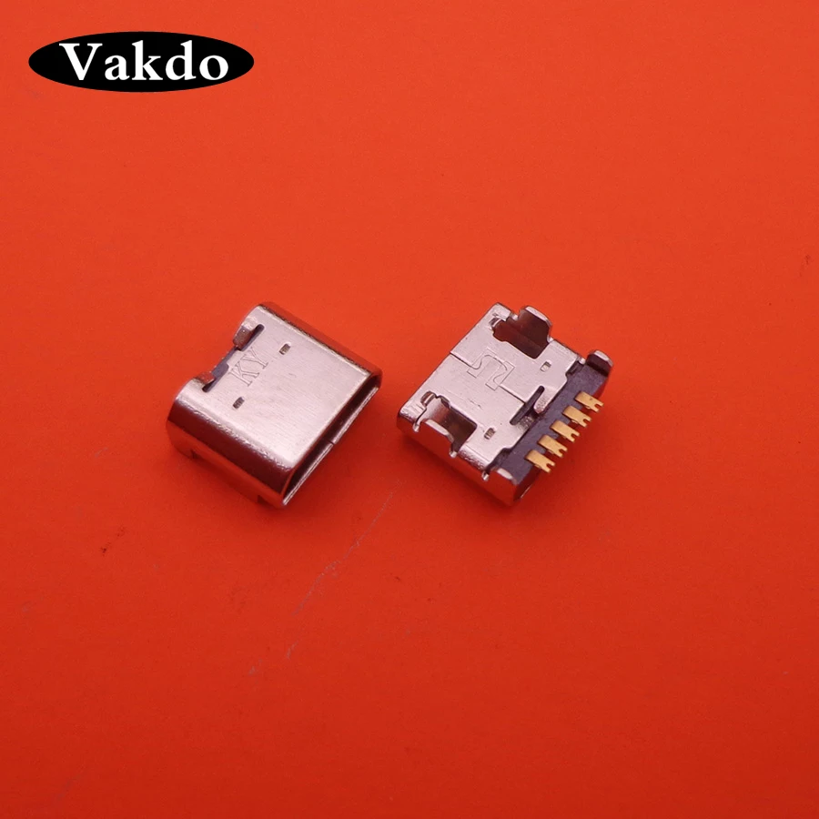10 шт./лот Micro mini USB гнездовой разъем для док станции ремонт LG интуитий T375 V700 V410 VK815