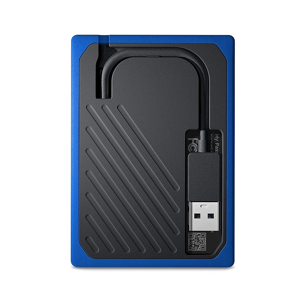 Портативный внешний накопитель Western Digital My Passport Go 500 Гб ТБ SSD янтарный USB 3 1