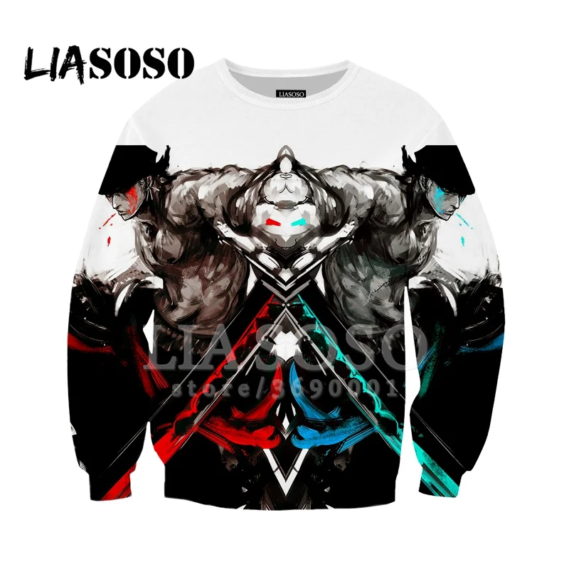 Фото LIASOSO 2018 Sweatshirt Harajuku Hoodies 3d print Anime One Piece Roronoa Zoro Robin Sanji Men Women Pullovers Long-sleeve X1335 Мужская LIASOSO 2018 Sweatshirt Harajuku Hoodies 3d print Anime One Piece Roronoa Zoro Robin Sanji Men Women Pullovers Long-sleeve X1335 Мужская