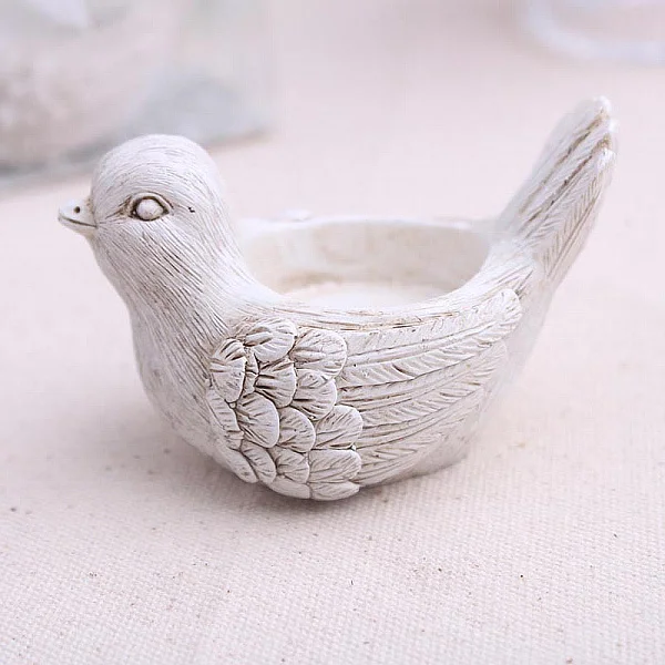 Свадебные сувениры Подсвечник Songbird для чая подсвечник Love Bird 100 шт./лот Бесплатная