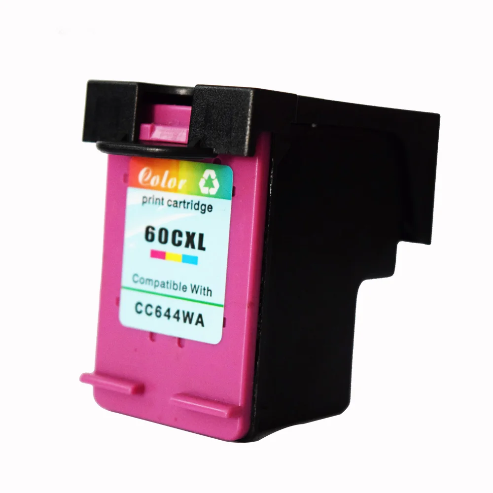 Remanufactured Ink Cartridge Replacement for HP 60 XL 60XL Combo Pack Envy 100 120 DeskJet F4280 PhotoSmart C4780 Printer | Компьютеры и