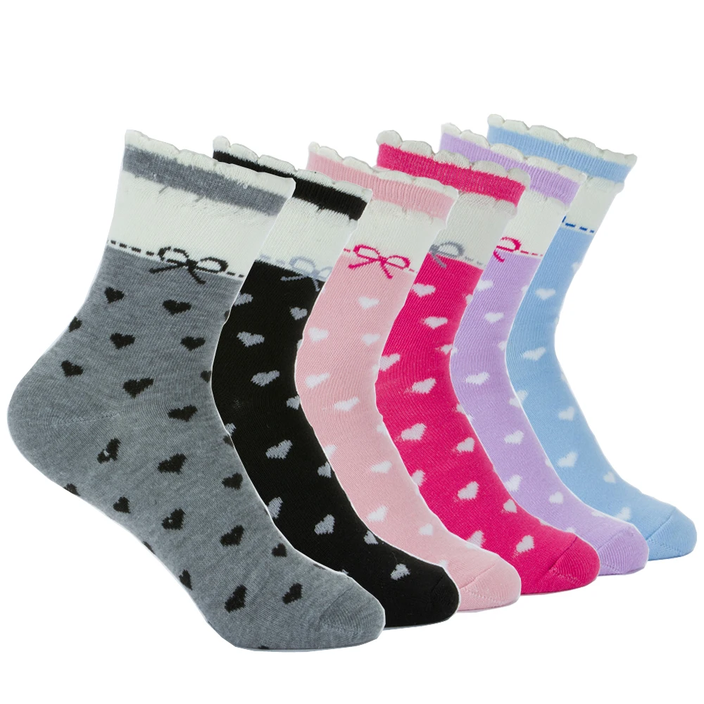 Модные дизайнерские круглые женские носки милые цветные повседневные хлопковые